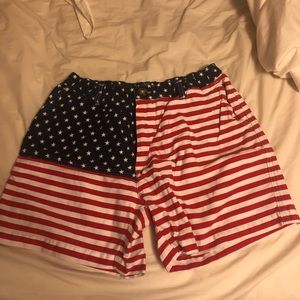 Chubbies 5.5 inseam men’s shorts “the ‘mericas”